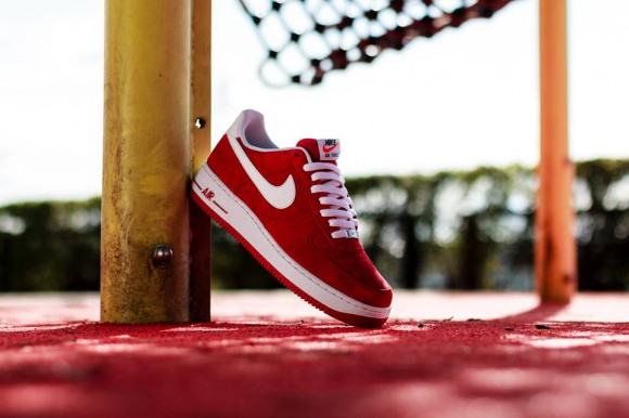 Red Suede” – Nike Air Force 1 